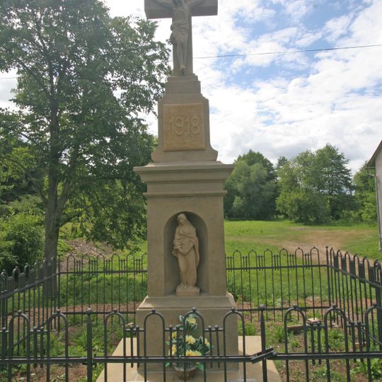 Pamětní kříž v Jeřičkách