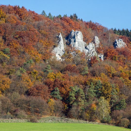 Felsgruppe bei Aicha