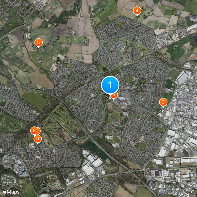 Kirkby Map