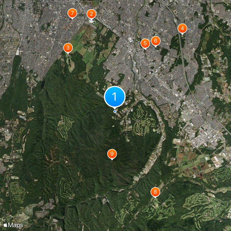 Hokurei Junior-Senior High School Map