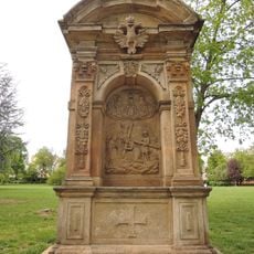 Druhé zastavení křížové cesty v Kadani