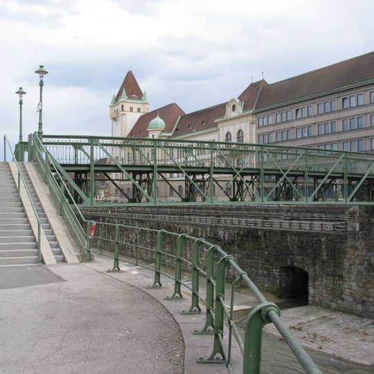 Badhaussteg in Hietzing cadstral municipality