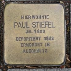 Stolperstein dedicated to Paul Stiefel