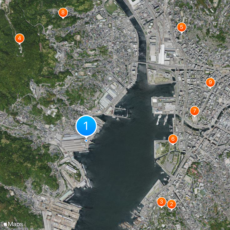 Mitsubishi Heavy Industries Nagasaki Shipyard & Machinery Mapa