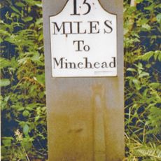Milestone, S of Kent's Farm