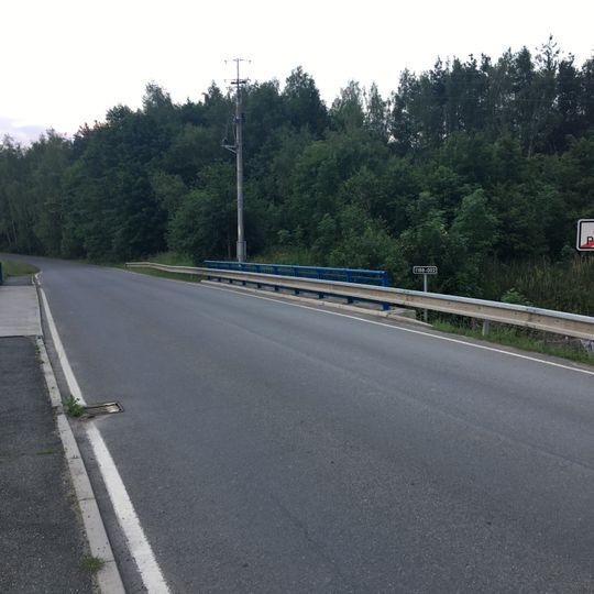 Most silnice III/1188 přes Litavku u Podlesí
