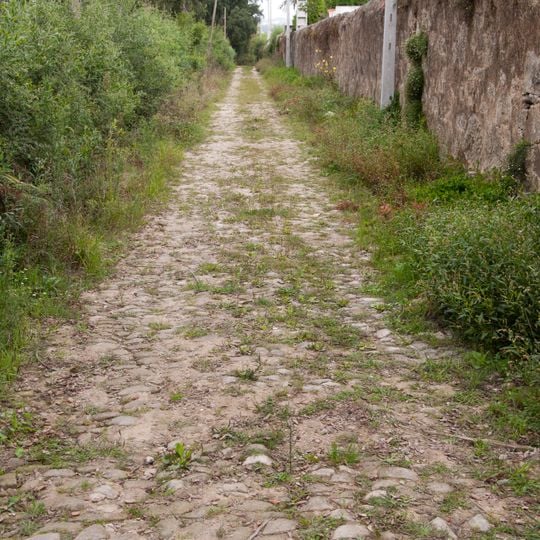 Troço da estrada real Lisboa - Porto em Airas