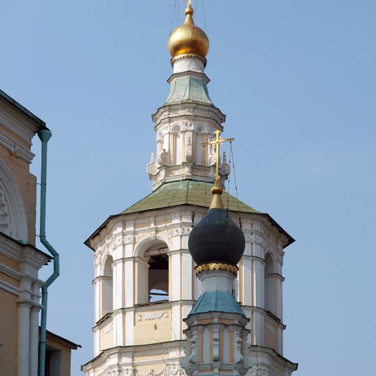 Колокольня церкви Троицы в Кожевниках