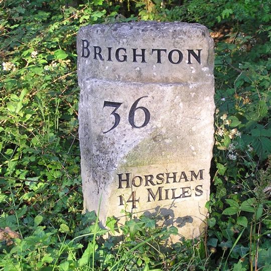 Milestone, Horsham Road, Grafham