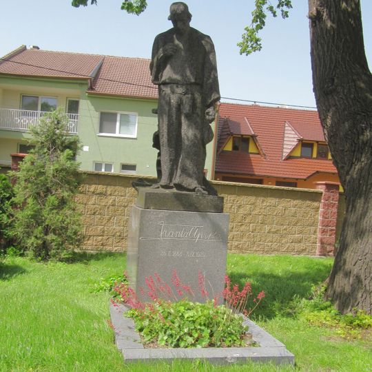 Náhrobek F. Úprky