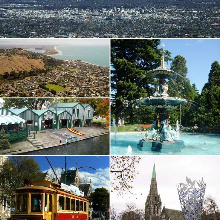 Christchurch Şehir Merkezi