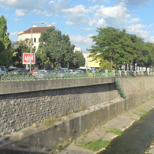 Wientalverbauung in der KG Rudolfsheim