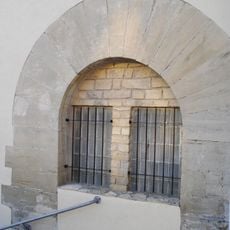 Portal d'entrada a l'Hospital Jueu