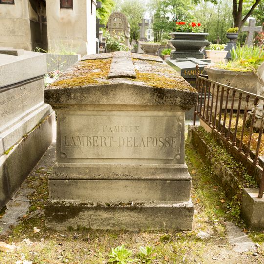 Grave of Lambert-Delafosse