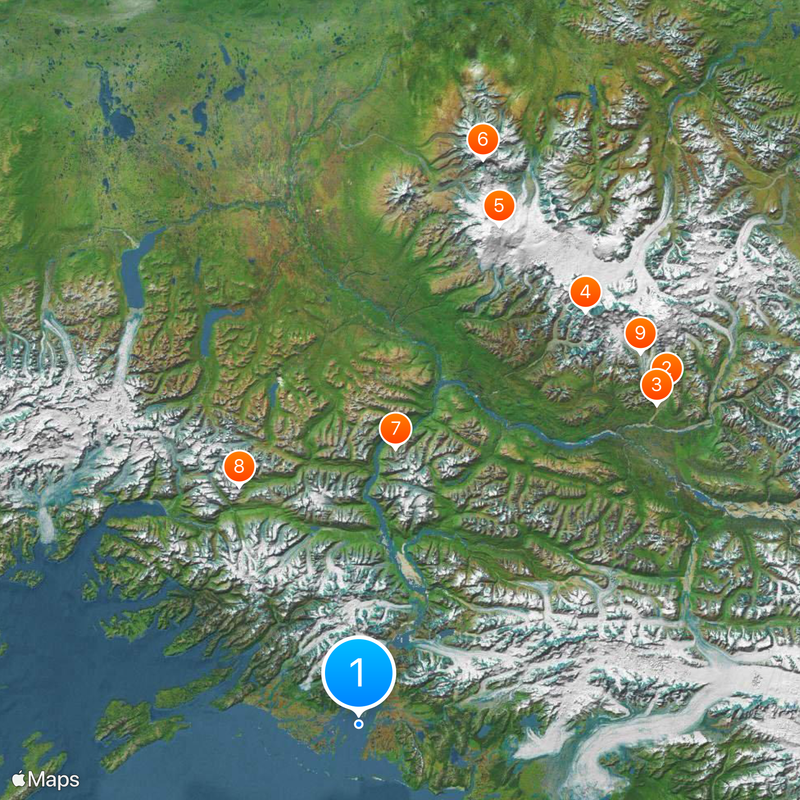 Copper River Map