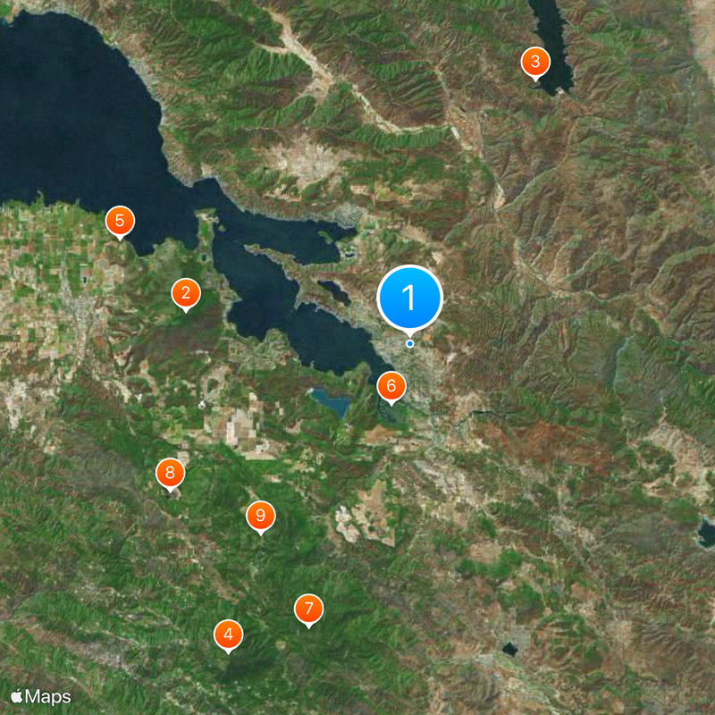 Clearlake Map
