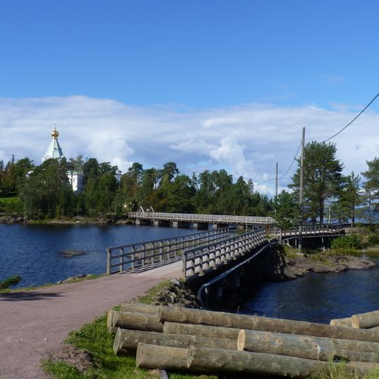 Дорога от монастыря к Никольскому скиту