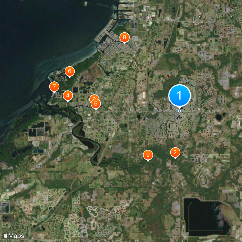 Sun City Center Map