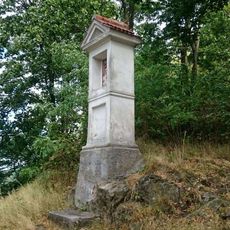 Boží muka na křížové cestě u Mladé Vožice - 6. zastavení