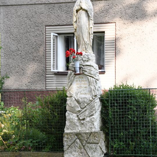 Statue of Virgin Mary in Suchý Důl