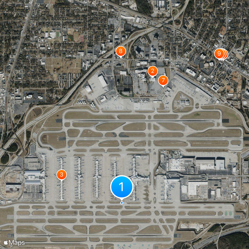 Hartsfield–Jackson Atlanta International Airport Map