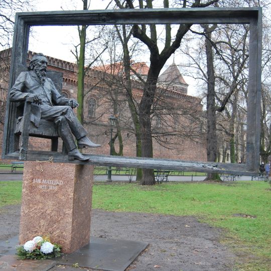 Jan Matejko Monument in Kraków