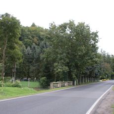 Propustek pod silnicí II/116 u vodojemu v Karštejně