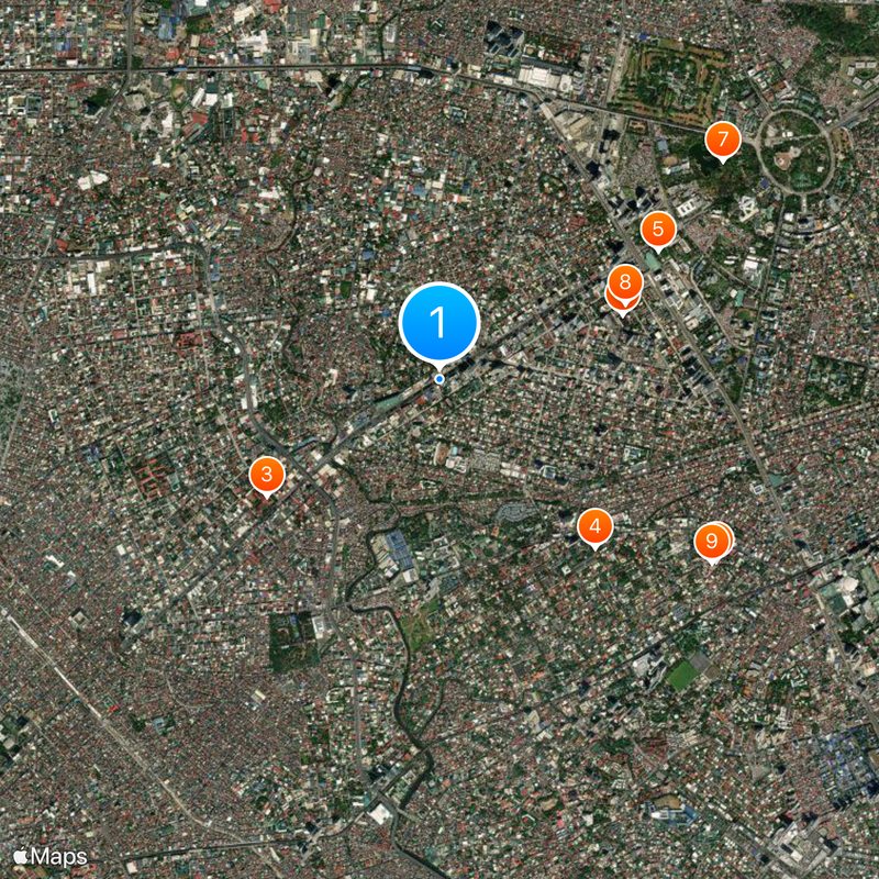 Quezon Avenue Map