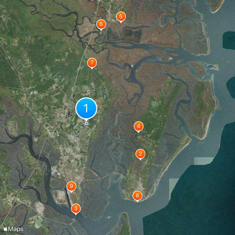 Federal Law Enforcement Training Center Map