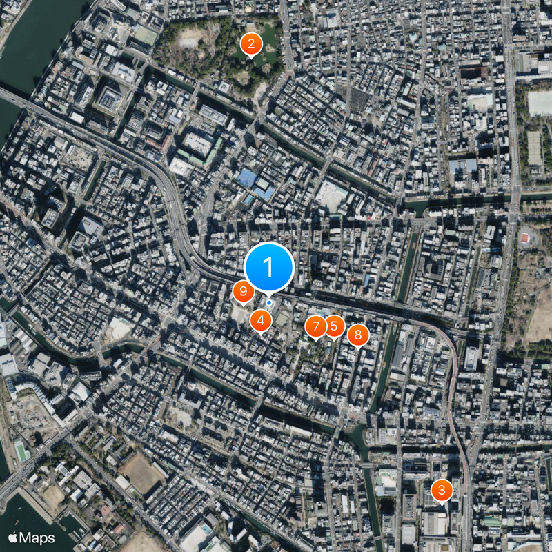 Fukagawa Fudōson Kaart