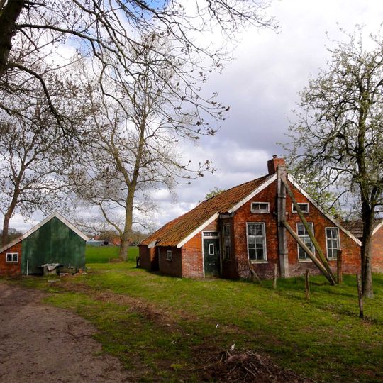 Arbeiderswoning, stookhut