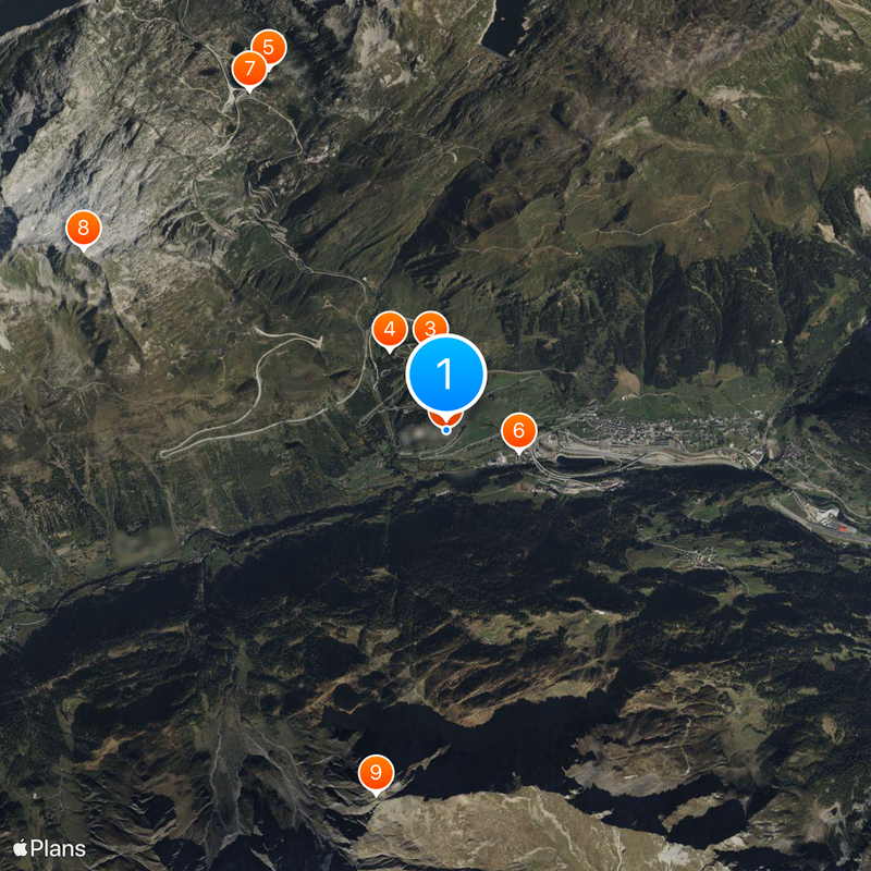 Reduto nacional Mapa