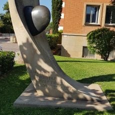 Monumento a los donantes de sangre en Girona