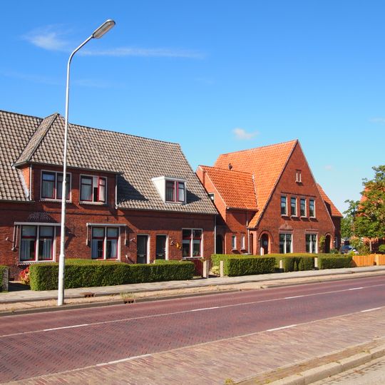 Woonhuizen in expressionistische stijl