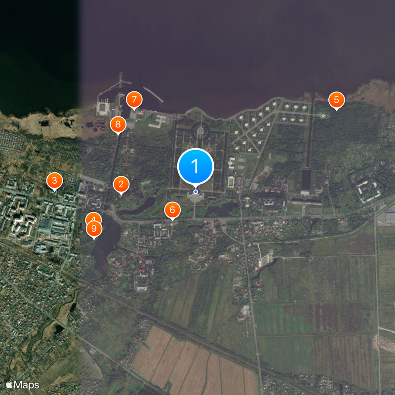 Palais Constantin Carte