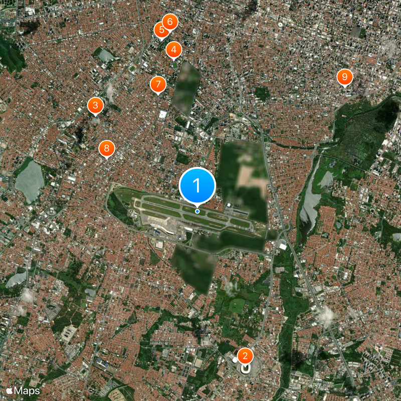 Pinto Martins – Fortaleza International Airport Map