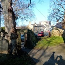 Churchyard Wall With Hearse House And Entrance Gateway