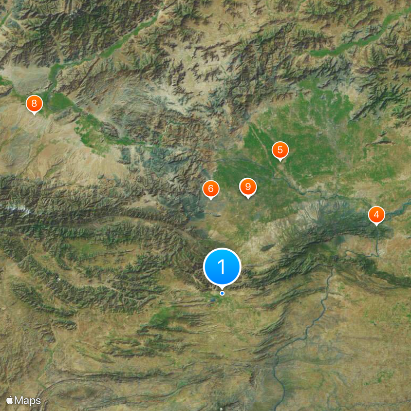 Kohat Map