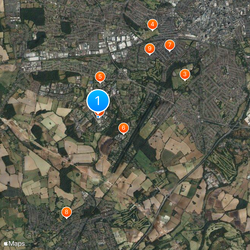 Universidad de Warwick Mapa