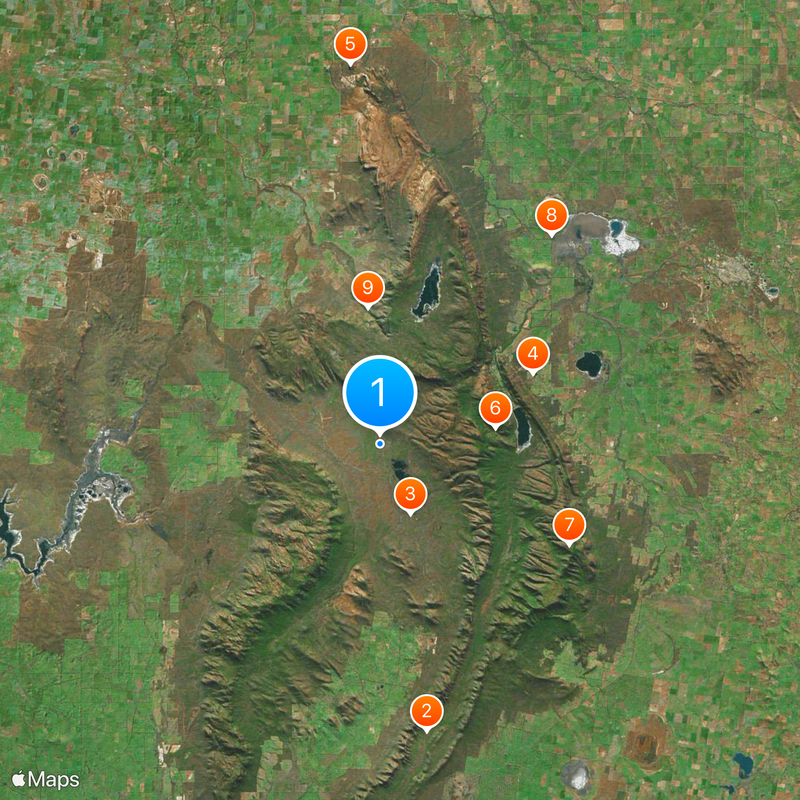 Grampians National Park Map