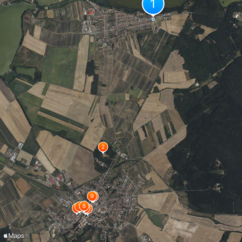 Lednice-Valtice Cultural Landscape Mapa