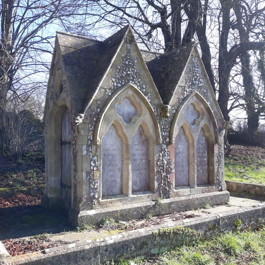 Monument 40 Metres North East Of Church