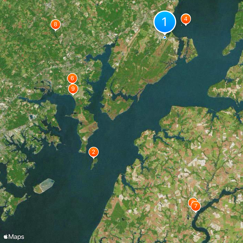 Aberdeen Proving Ground Map
