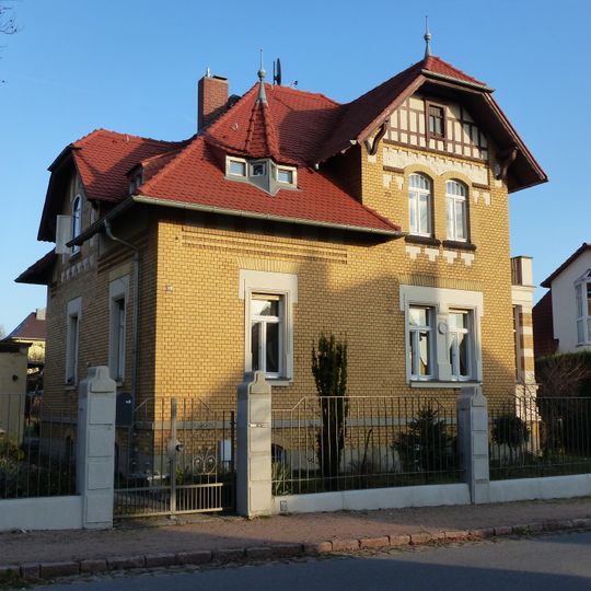 Villa mit Einfriedung Goethestraße 18