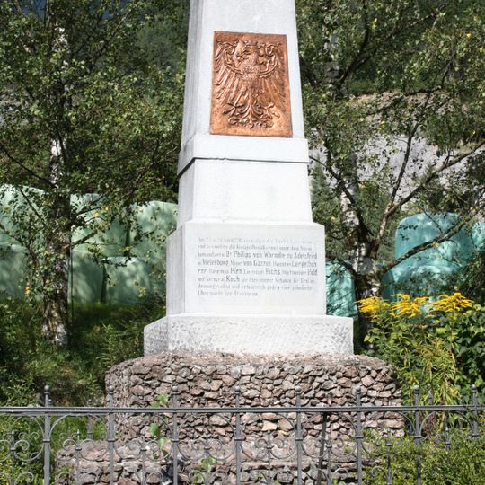 Kriegerdenkmal, Chrysanthener Schanze