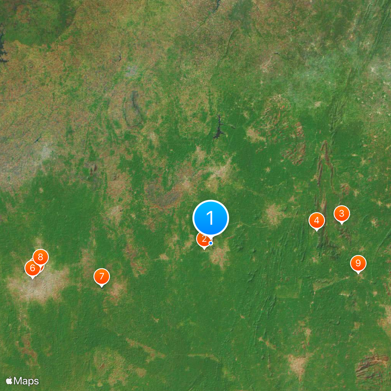 Obafemi Awolowo University Map