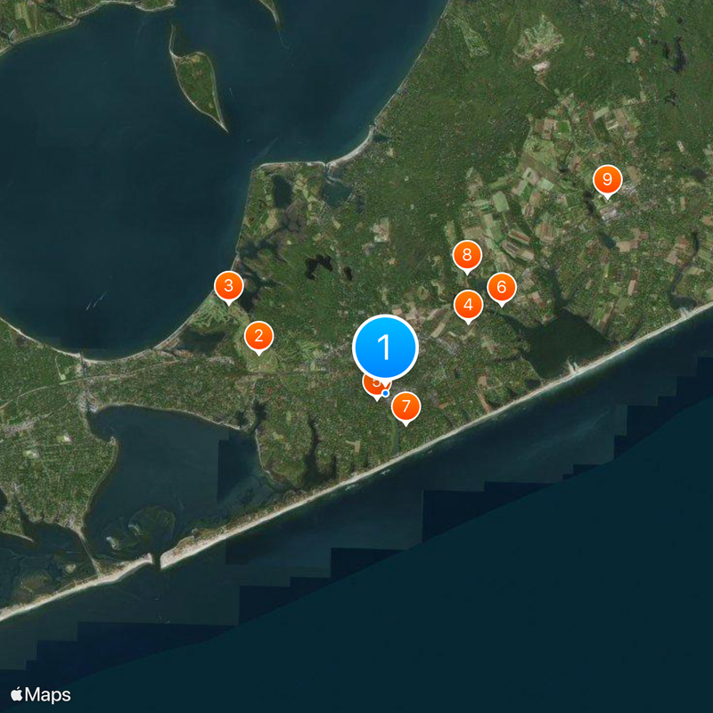 Villaggio di Southampton Mappa