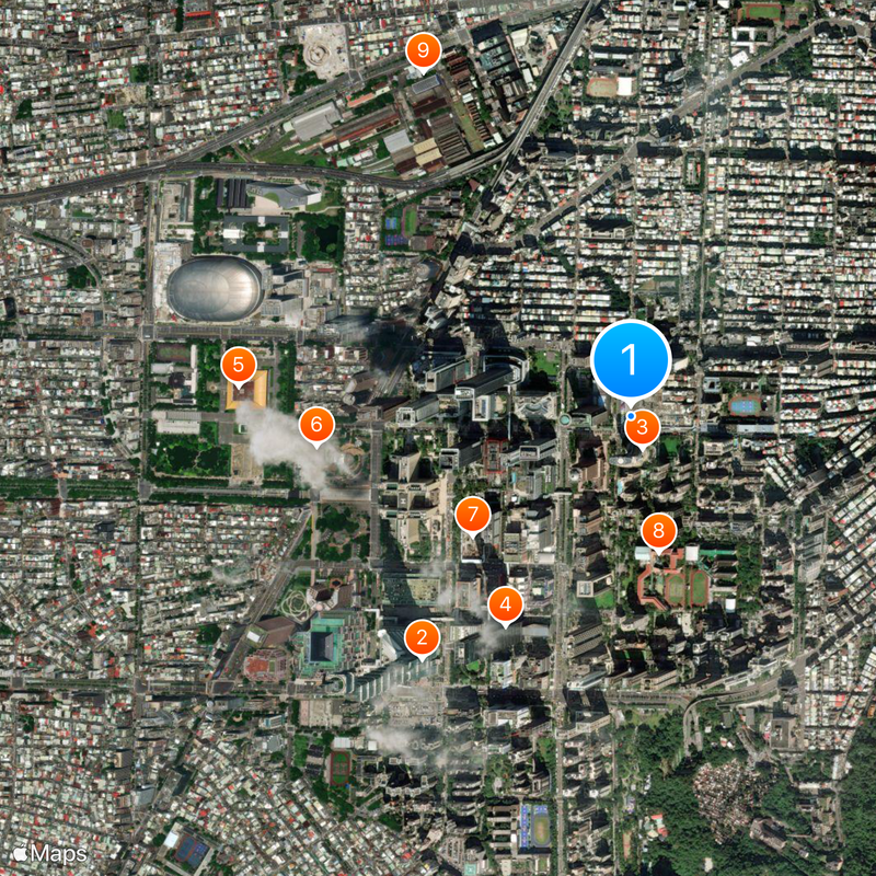 Fubon Xinyi A25 Kaart