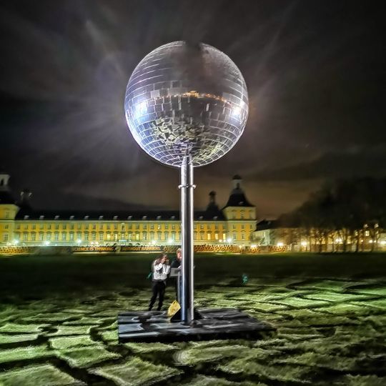 Die Kugel; Lichtskulpturen Beethoven 2020