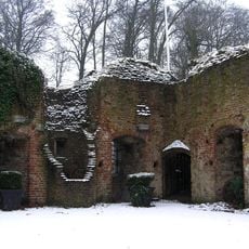 Brug bij kasteelpoort